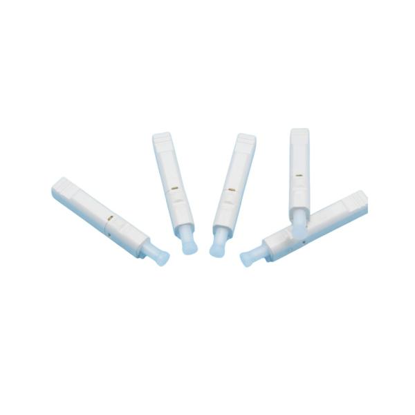 FTTH Fiber Optic Equipment Fast Connector SC Blue Embedded Type -40 85 Temperature