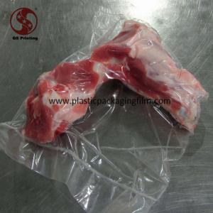 Quality Clear Heat Sealed Food Grade Vacuum Seal Storage Bags for Frozen Meat with Bones for sale