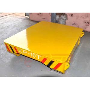 Motorless 25t Forklift Material Transfer Carts On Turning Rails Customised Size