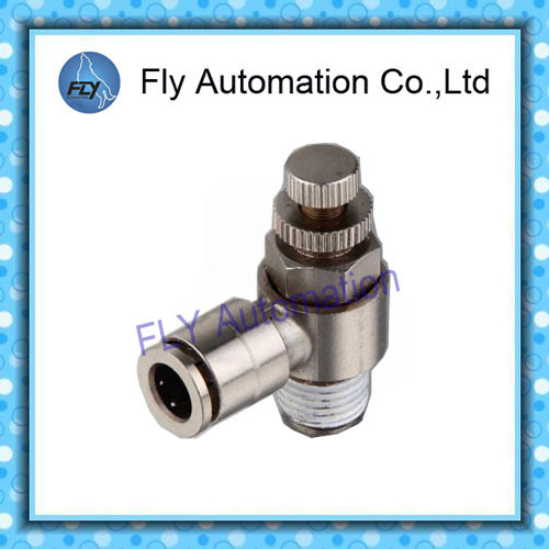 Buy Nickel -plated metal control valve Pneumatic Tube Fittings SC series at wholesale prices