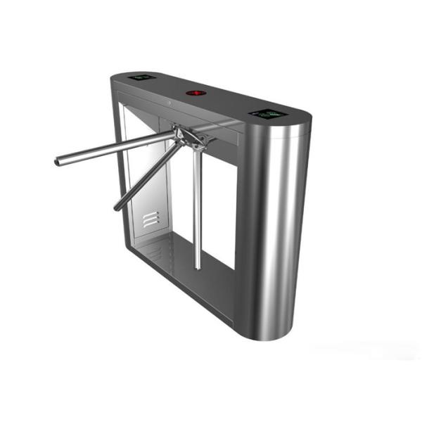 Double Direction Speed Gate Turnstile , QR Scanner Rotating Access Control