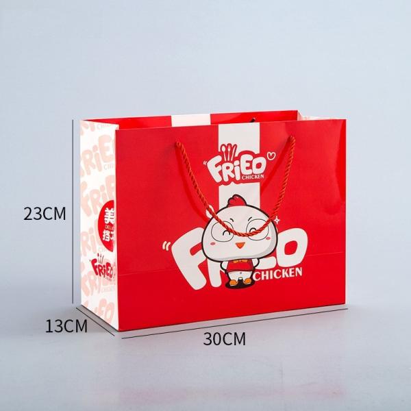 Custom Fast Food Fried Chicken Packaging Boxes For Small Sandwich Hamburger