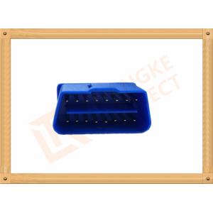 PVC BLUE OBDII 16 Pin Male OBD Diagnostic Connector CK-SOM002B