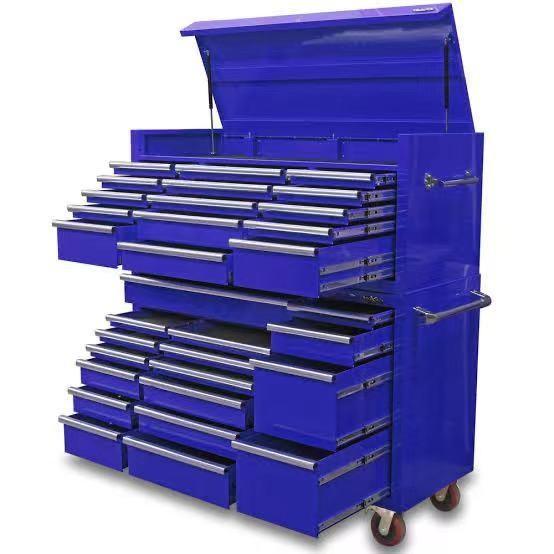 Buy Heavy Duty Metal Tool Cabinet for Garage Store Tools and Steel Rolling Tool Storage Box at wholesale prices