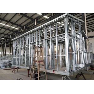 Camping Travel Trailer Integrated Prefabricated Tiny House Prefab Light Steel