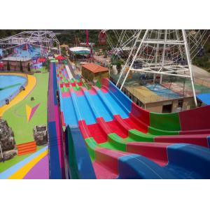 Extreme Fiberglass Water Slide , Swimming Pools Whizzard Rainbow Water Slide
