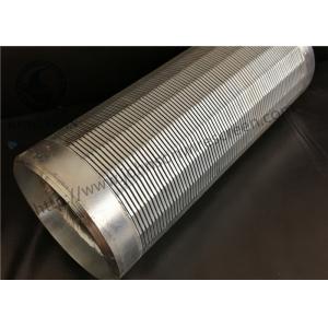 China Johnson Wound Water Well Screen Low Carbon Steel Galvanized Material on sale