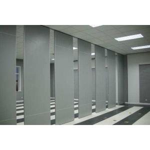 Gypsum Board Folding Restaurant Movable Partition Walls 500mm Width