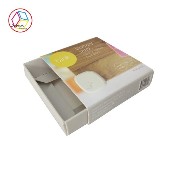 Buy Sliding Rectangle Food Grade Cupcake Packaging Boxes CMYK Color at wholesale prices