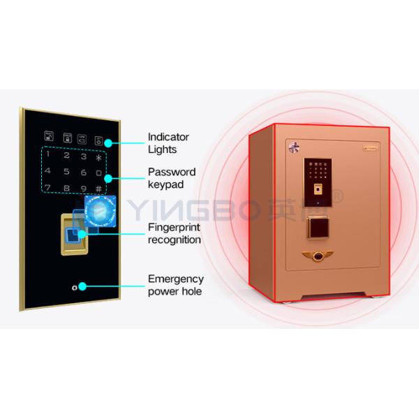 Dual Alarm Bank Digital Steel Security Safe Fingerprint Lock YB/ZY-58