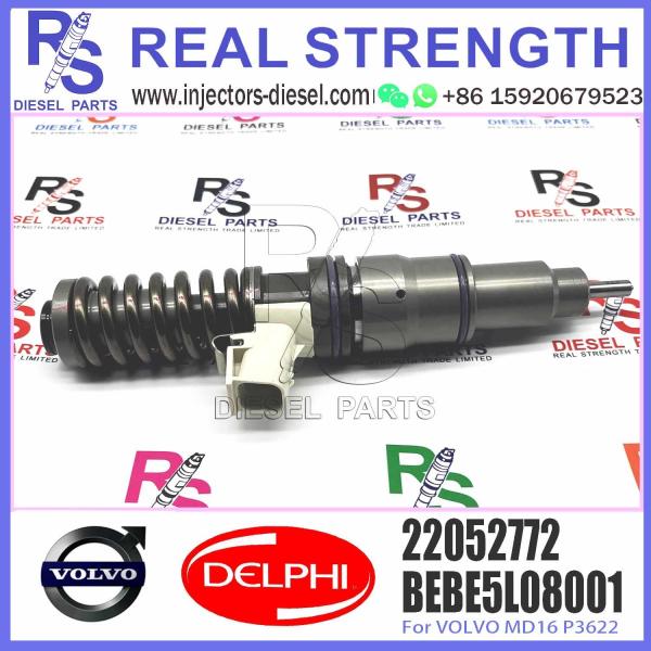 22717955 BEBE5L08101 Diesel Fuel Injector BEBE5L08001 22052772 E3.5 For V-O-L-V MD16 EURO 6