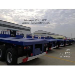 Quality High - Capacity Hauling: Built to handle the substantial size and weight of 40 - foot containers, it boosts transportation efficiency and cuts down on for sale