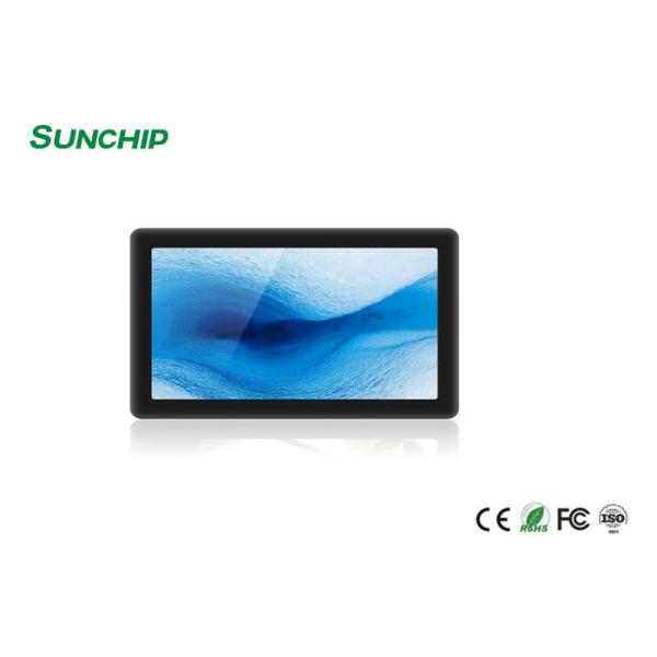 Multi Language Wall Mounted Advertising Display , LCD Wall Mounted Digital