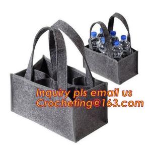 Felt Wine Bag As Clothes, Felt Wine Bag With String, Santa Pants Felt Wine Bag,