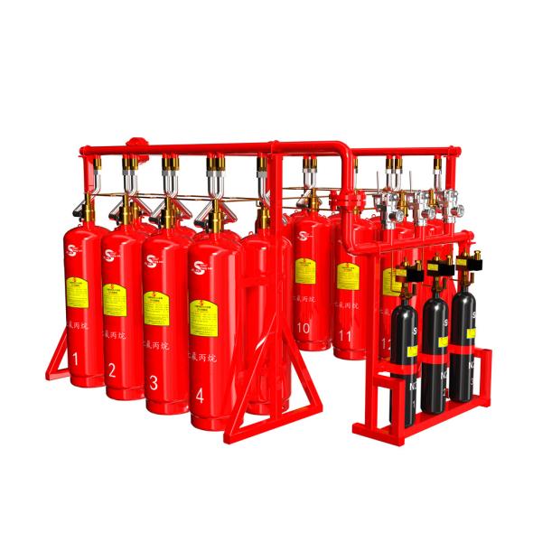 Marine & Land FM 200 Gas Fire Extinguishing System Portable Extinguisher for FM200 Suppression