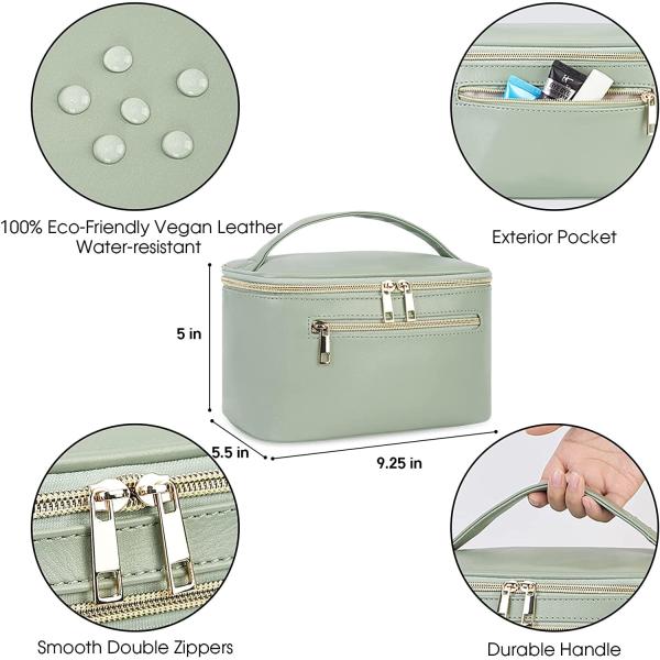 Cosmetic Pouch Waterproof Makeup Cosmetic Pouch Bag for Women Purse Mini Travel Makeup Toiletry Bags Pouch