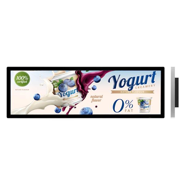 Buy VETO 23.1 28 29 35 Inch Stretched Bar Lcd Display Ultra Thin Bar Shelf Advertising Digital Signage at wholesale prices