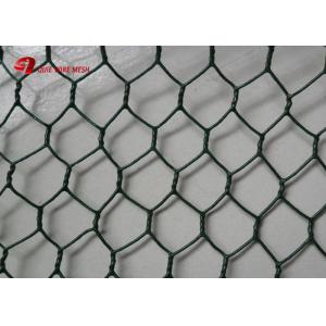 PVC Coated Or Galvanized Hexagonal Chicken Wire Mesh For Poultry