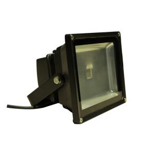 CRI70 20 Watt Waterproof LED Flood Light 60 Degree Silver Grey / Black Fixture