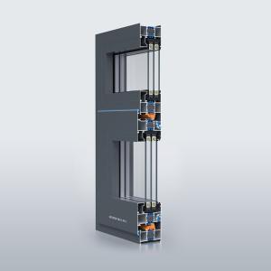 Soundproofed Aluminum Casement Windows with Good Airtightness