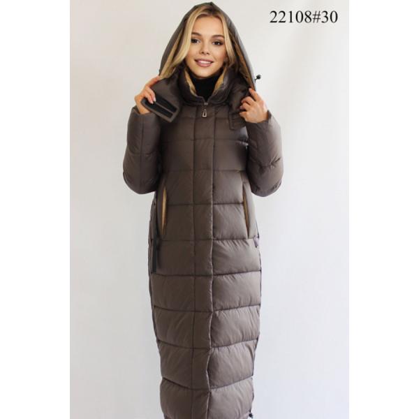 FODARLLOY Ladies Warm Hooded Solid Color Cotton-padded Clothes Women Long Down Winter Slim Jackets