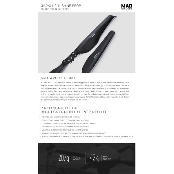 34.2X11.2 Inch FLUXER PRO Propeller