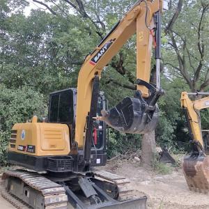 ISUZU Engine Used SANY Mini Excavator 6 Ton SY60C Small Digger Excavator for