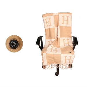 DC 12V 20W Type C Fast warming shawl (scarf) beautiful design and comfortable