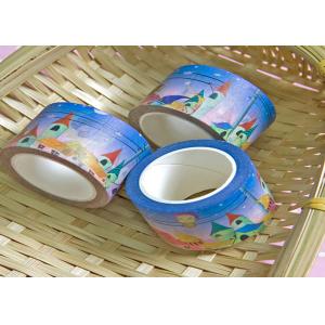 Multicolor Anime Label Foil Masking Washi Tape