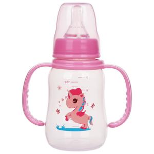 Double Handle 5oz 130ml PP Polypropylene Infant Feeding Bottle