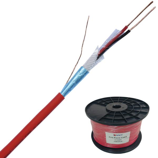 Buy 2.5mm Fire Alarm Bell 3 Wire 2 Core Twisted Vw-1 2 Hour Rating Fire Resistant Cable at wholesale prices