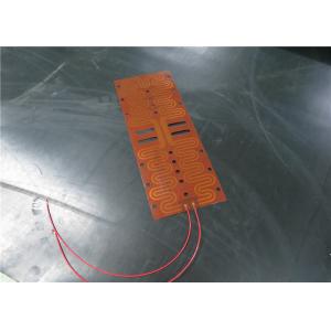 Quick Heating Kapton Foil Heater , Foil Heating Element Simple Assembly