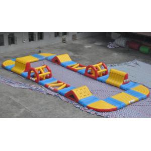 20x18meter Floating Inflatable Aquapark Inflatable Water Park Obstacle Courses