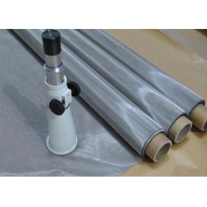 High Tension Polyester Printing Mesh , Chip Electrical Components Fabric Mesh