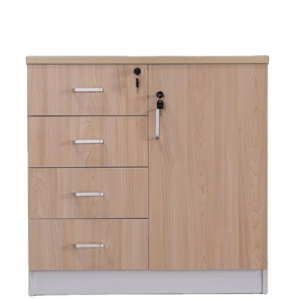 Buy Mail packing N Office Partition Wooden File Cabinet with Lock and Drawer Storage at wholesale prices