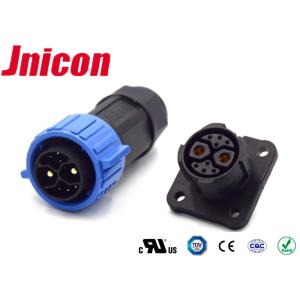 E Vehicles Waterproof Power Connector M23 Push Locking 2 Power 1 Grouding 5 Data
