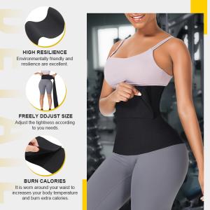 Breathable High Compression 2mm 2.5mm Invisible Wrap Waist Trainer