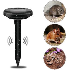 Solar Powered Ultrasonic Rat Repellent Rodent Mouse Rat Pest Repeller