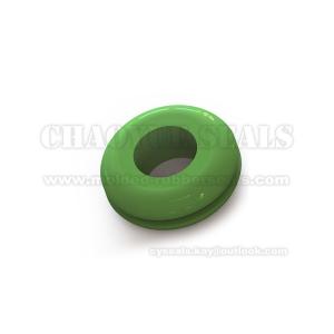 Green Silicone Rubber Grommet Seal Propanol Ethyl Carbinol Nitrobenzene