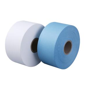 Nonwoven Cellulose Industrial Paper Rolls Lint Free Wood Pulp Polyester
