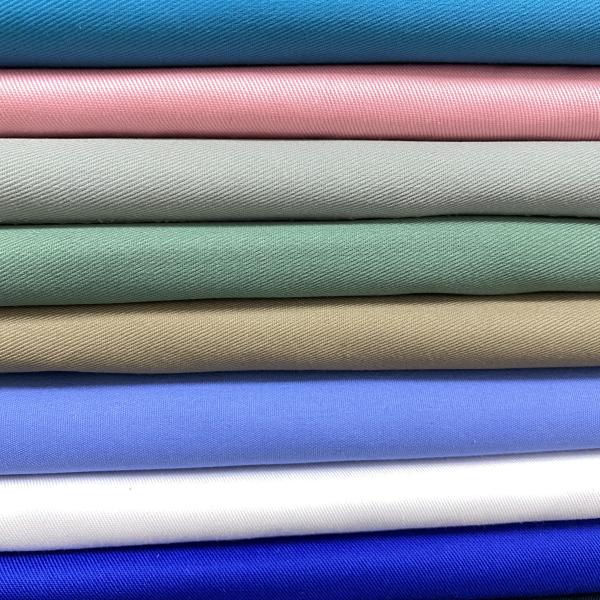 57/58" Width 21*21 Polyester Cotton Solid Dyed Canvas Fabric for Jacket Workwear Bag