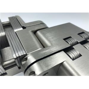 High Hardness Heavy Duty Invisible Hinge With Satin Nickel Surface