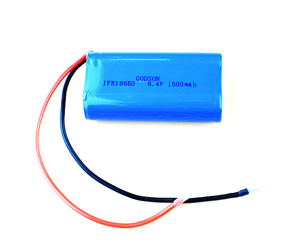 Emergency Exit Light LiFePO4 Batteries 18650 1500mAh 6.4V For Emergency Lighting
