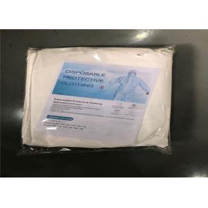 China Verified Supplier Disposable Protective Coverall / Disposable Full Body Suit on sale