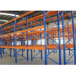 Warehouse Heavy Duty Pallet Racks Strong Structural Metal Rack Boltless