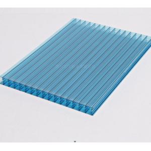 6mm Transparent Hollow Polycarbonate Panel Roofing Sheet Greenhouse Sheet
