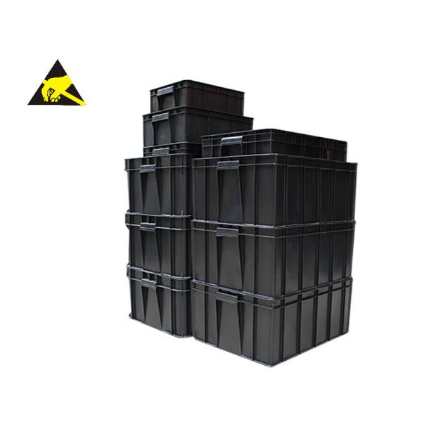 Buy ESD Hanging Bins Anti-Static Conductive Tray Smd Workspace Storage Solution Plastic Bin Small Component Box at wholesale prices