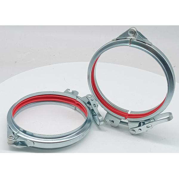 Buy Round Ring Ventilate 140MM Airtight Galvanized Repair Clamp at wholesale prices