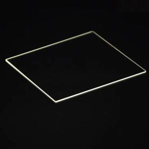 Full-size Custom -made Optical Wafer For Transparent Fused Optical Glass Sheet