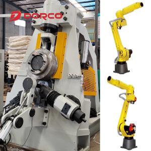 Quality Automated Vertical Ring Rolling Machine 240 Pieces/Hour KUKA210 Robot for sale